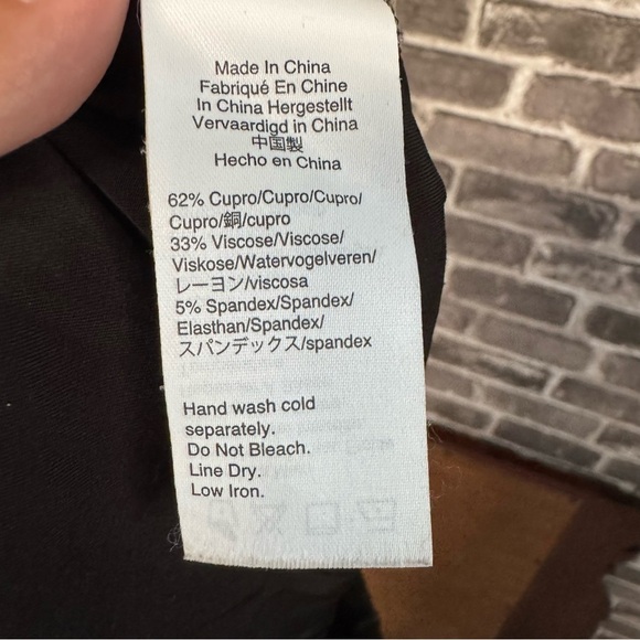 Universal Standard for J. Crew Black White Side Stripe Pant - Picture 9 of 9